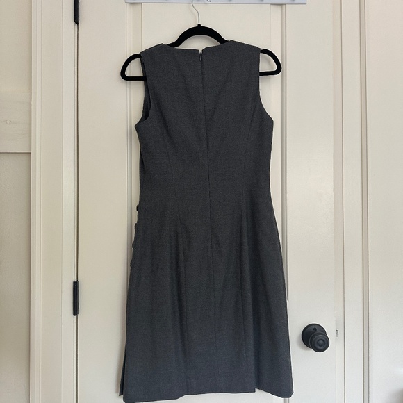 Banana Republic Sleeveless Side Button Sheath Dress (Size 4) - Picture 3 of 7